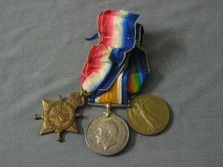 A group of 3 medals to L-20152 Driver F H Goodchild Royal Field Artillery comprising 1914-15 Star, British War medal and Victory medal (British War medal possibly renamed) 