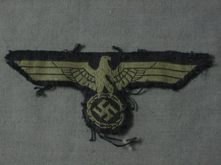 A Panzer Tank Corps tunic eagle cloth 