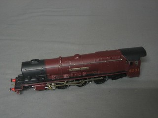 A Hornby OO locomotive Duchess of Atholl, (no tender)