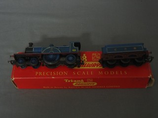 A Triang model locomotive and tender R354