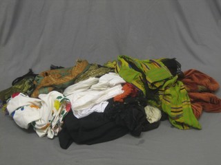 A quantity of various costumes etc