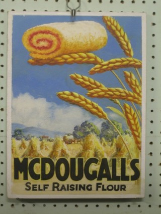 A W Pearce, watercolour artwork for McDougals Self Raising Flour" 13" x 10"