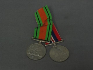 A pair British War medal and Defence medal