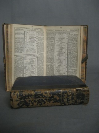 2 volumes of "Paterson's Roads 1808" 