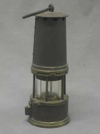 A 19th Century miner's safety lamp