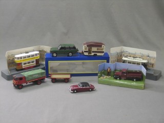 A Corgi Vintage Glory of Steam model Sentinel, a Corgi Dibnah's Choice model, 6 various Corgi models, all boxed