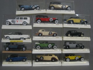 14 various Solido model cars