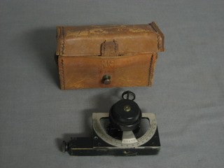 A War Office issue pocket sextant marked 5B6719