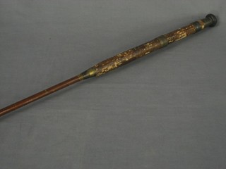 A 3 section fly rod by B Alcock & Co 