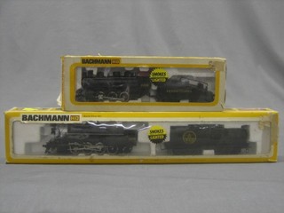 A Bachmann locomotive no. 6058 and 1 other no. 0710