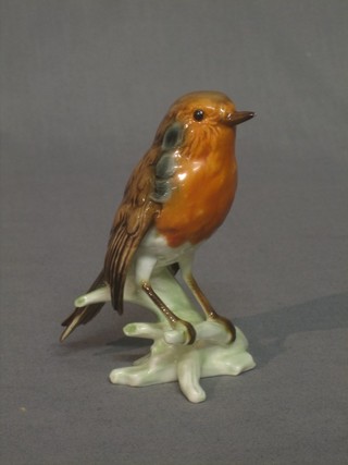 A Goebel figure of a robin 5" (chip to beak)