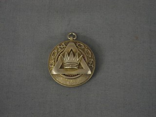 A silver gilt London Grand Chapter rank collar jewel Birmingham 1930