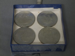 A 1977 Silver Jubilee crown and other coins