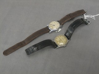 A gentleman's Rotary Super Sports wristwatch contained in a chrome case and a gentleman's Timex ditto