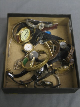 A small collection of various wristwatches