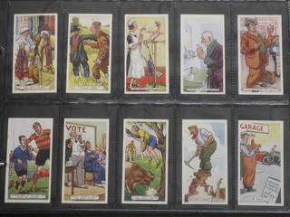 Ardath Tobacco Co  Cigarette cards set 1-25 - Proverbs, Bocnal set 1-25 - Proverbs Up-To-Date, Churchman's A Series set 1-25 - Eastern Proverbs,  do. 2nd Series set 1-25 - Eastern Proverbs, Pattreioux Senior Service set 1-48  - The Navy, do. set 1-48 - Flying, Players set 1-50 - Life on Board a Man of War in 1805 and 1905, Phillips set 1-50 - Evolution of the British Navy, Carreras set 1-50 - Our Navy and Gallaher's set 1-48 - The Navy
