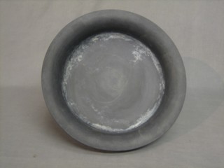 A 19th Century Wedgwood black basalt bowl 14"