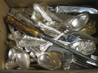 A quantity of various Kings Pattern flatware