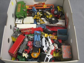 A collection of toys cars (play worn)