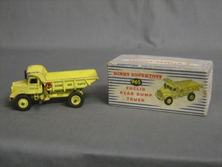 A Dinky Super Toy Euclid rear dump trump no.965, boxed