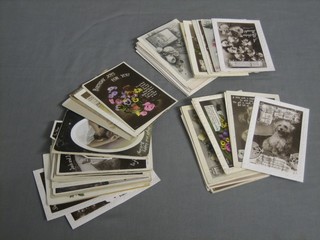 A collection of various postcards