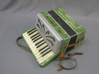 A Soprano accordion with 12 buttons