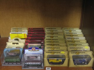 A collection of various models of Yesteryear