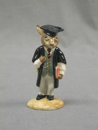 A Royal Doulton Bunnykins figure - School Master Bunnykins DB60 1987