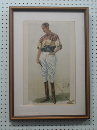 Vanity Fair, a coloured print "Lieutenant General Michael Frederick Remmington" 14" x 9"