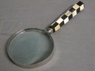 A large magnifying glass