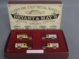 A Bryant & May special edition, limited edition set of livery vans, boxed