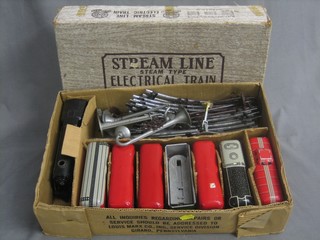 A Marlines Stream Line Steam Type electric train set boxed