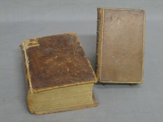 John Pinkerton, 1 volume "Modern Geography, A Description of The Empires, Kingdoms, States and Colonies 1811" leather bound together with 1 volume "The Plays of Shakespeare 1811"