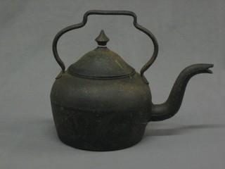 A 19th Century iron kettle