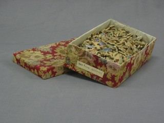 An old wooden jigsaw puzzle