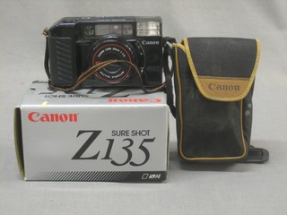 A Canon Z135 Super Shot camera