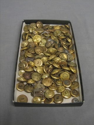 A collection of various naval buttons