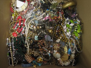 A collection of costume jewellery