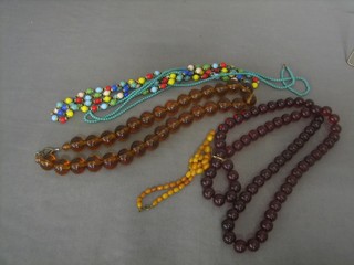 A small collection of beads
