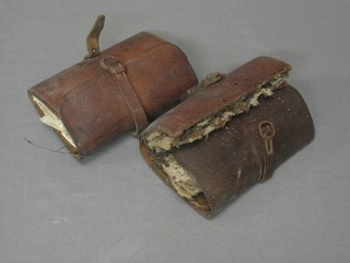 2 leather fly wallets