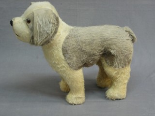 A cuddly standing figure of a dog 18"