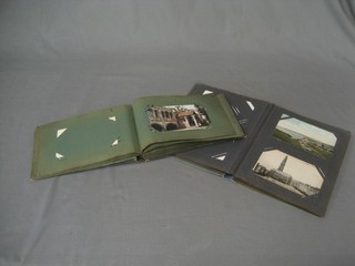 2 albums of postcards