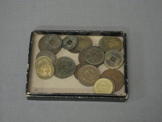 A collection of Eastern bronze coins