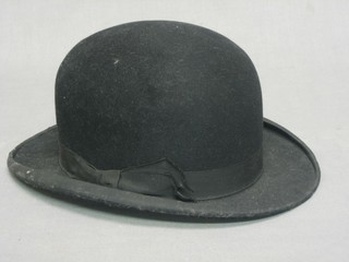 A gentleman's light weight bowler hat
