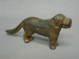 A pair of nut crackers in the form of a Labrador 12"