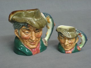 A Royal Doulton character jug - The Poacher 4" and 1 other (second) 2 1/2"