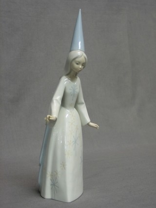 A Lladro figure - The Fairy 10 1/2"