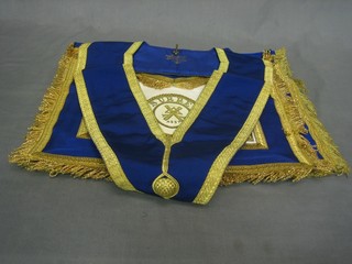 2 Provincial Grand Officer's full dress aprons, a Past Assistant Grand Standard Bearer,  Assistant Director of Ceremonies, together with a collar