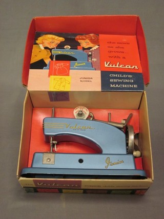 A Vulcan Junior childs sewing machine, boxed