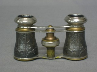 A pair of French opera glasses